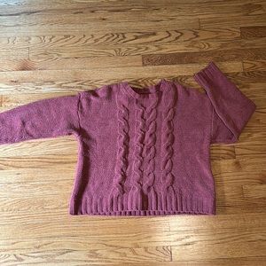 Super Soft American Eagle Orange Knit Sweater